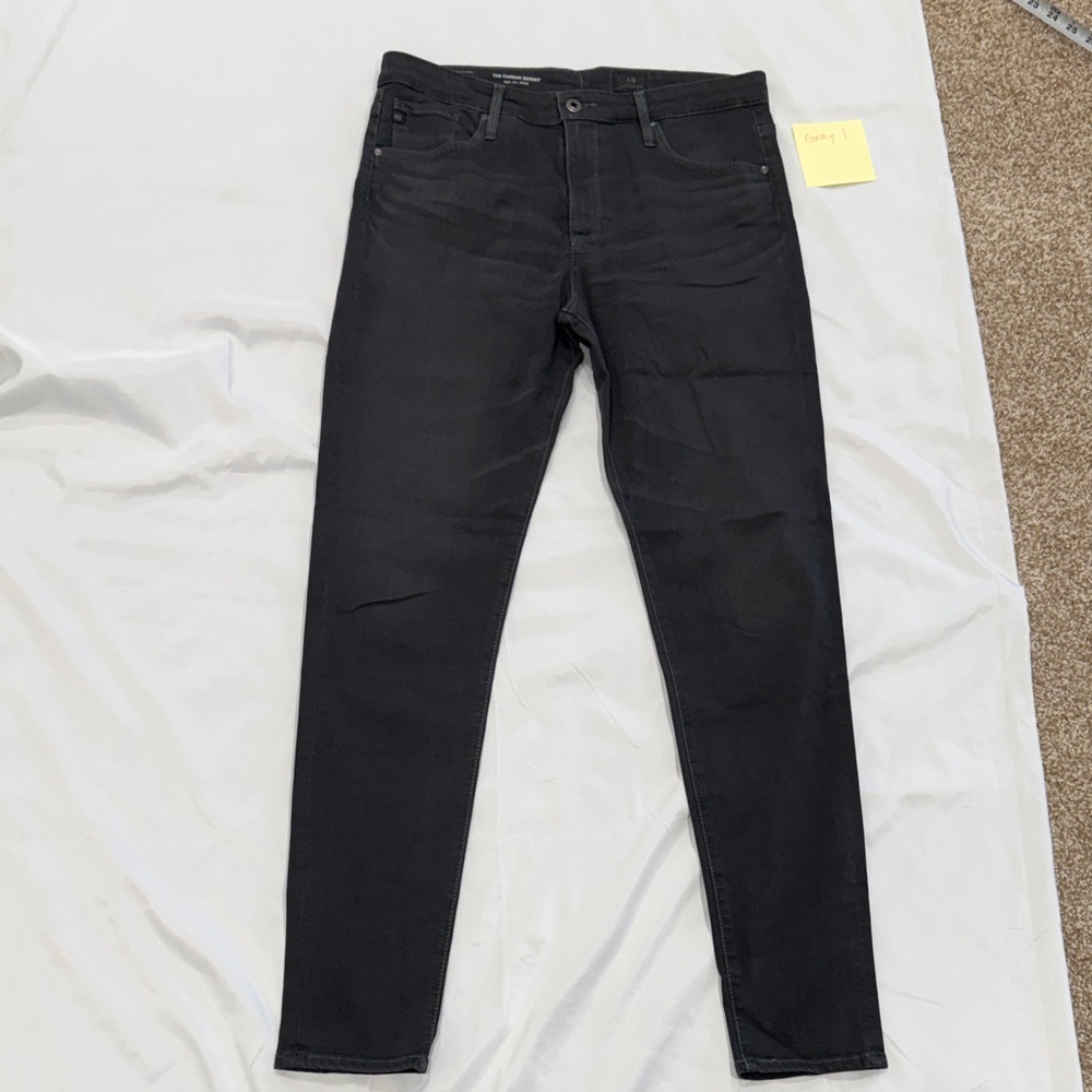 AG Adriano Goldschmied The Farrah Skinny—Gray 31R